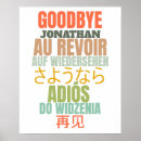 Search for farewell goodbye posters Going away