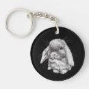 Search for ears key rings Rabbit