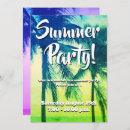 Search for pool graduation invitations Palm tree