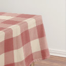 Search for red checkered tablecloths Rustic