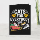 Search for cats in sleigh cards Season