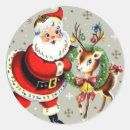 Search for santa and reindeer stickers Classic