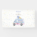 Search for ice cream birthday banners Watercolor