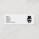 Search for gentleman business cards Moustache