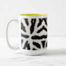 Search for tiger stripes mugs Black and white