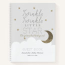 Search for moon and stars notebooks Gold