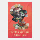 Search for day of the dead tea towels Skeleton
