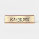 Search for attorney at law name plates Professional