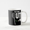Search for badminton team mugs Funny