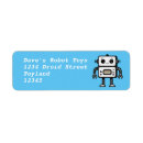 Search for robot return address labels Machine