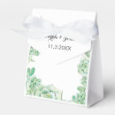Search for succulent wedding favour boxes Desert