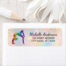 Search for gymnastics return address labels Birthday