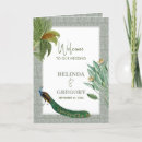 Search for peacock wedding programmes Antique