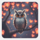 Search for romantic owls stickers Hearts
