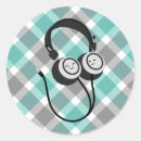 Search for cute headphones stickers Kawaii