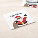 Search for santa claus coasters Holiday season