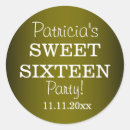 Search for metallic green stickers Girly