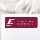 Search for kentucky return address labels Maroon and white