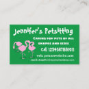 Search for flamingo business cards Cute
