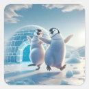 Search for snow penguin stickers North pole