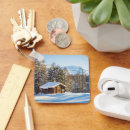 Search for log cabin key rings Snow