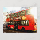 Search for double decker bus cards Red