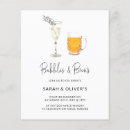 Search for bubble engagement party invitations For her