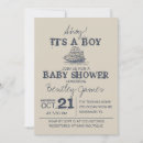 Search for dark blue baby shower invitations For kids