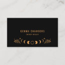 Search for moon phases business cards Holistic