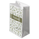 Search for olive green gift bags French country