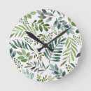 Search for home decor clocks Watercolor