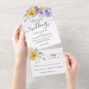 Search for lavender and yellow wedding invitations Rsvp