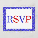 Search for blue and red invitations Rsvp