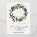 Search for tis the season to be married invitations Gold