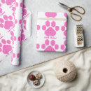 Search for block print wrapping paper Pink