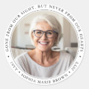 Search for memorial service stickers Sympathy