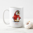 Search for watercolor penguin mugs Winter