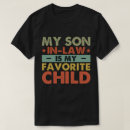 Search for son in law tshirts Birthday