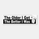 Search for older bumper stickers Senior
