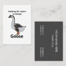 Search for goose business cards Geese