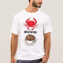 Search for red crab tshirts Crabby