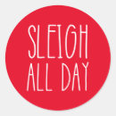 Search for funny slogan stickers Red