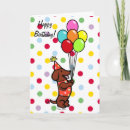 Search for funny dachshund birthday cards Doxie