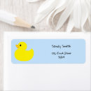 Search for baby duck return address labels Boy