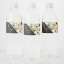 Search for black water bottle labels 50th birthday