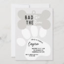 Search for dog paw print invitations Bone