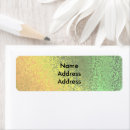 Search for love address stickers Orange