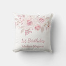Search for 1st birthday cushions Pink