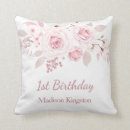 Search for 1st birthday cushions Pink