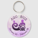 Search for zodiac sign key rings Aquarius